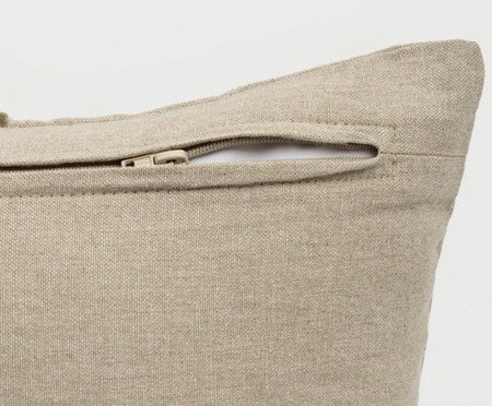 Capa de Almofada Listras em Veludo Matcha | Westwing