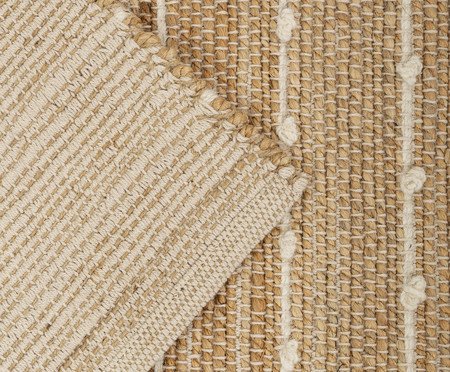 Passadeira Poá Juta La Neutro Natural | Westwing