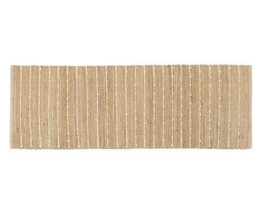 Passadeira Poá Juta La Neutro Natural, Natural | WestwingNow