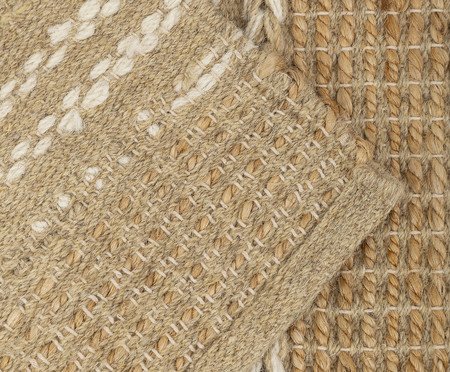 Passadeira Trançado Juta La Neutro Natural | Westwing