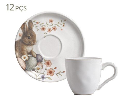 Jogo de Xícaras para Chá Bio Doce Ninho, multicolor | WestwingNow