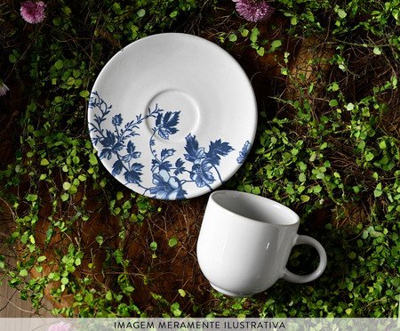 Jogo de Xícaras para Café Coup Stoneware Toile | Westwing