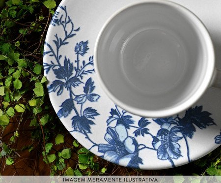 Jogo de Xícaras para Café Coup Stoneware Toile | Westwing