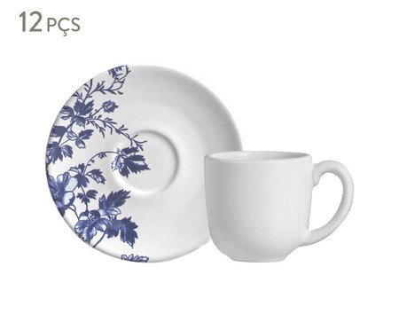 Jogo de Xícaras para Café Coup Stoneware Toile | Westwing