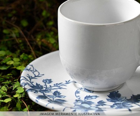 Jogo de Xícaras para Café Coup Stoneware Toile | Westwing