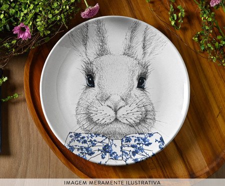 Jogo de Pratos para Sobremesa Coup Stoneware Toile | Westwing