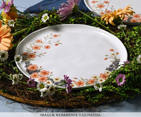 Jogo de Pratos Raso Bio Doce Ninho | Westwing