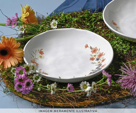 Jogo de Pratos Fundo Bio Doce Ninho | Westwing