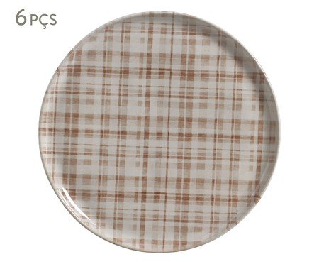 Jogo de Pratos Raso Bio Sweet Road | Westwing