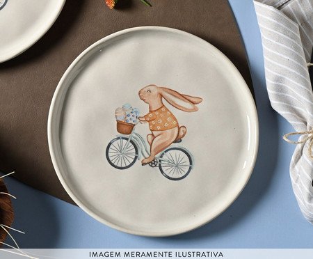 Jogo de Pratos para Sobremesa Bio Sweet Road | Westwing