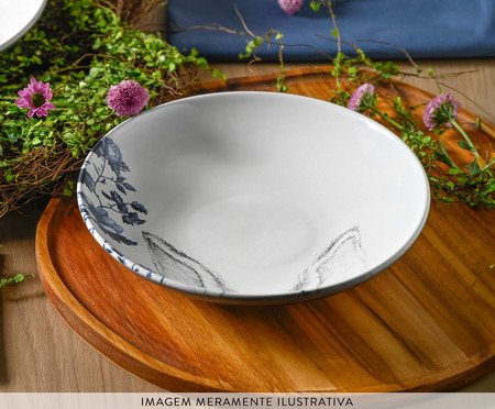 Jogo de Pratos Fundo Coup Stoneware Toile | Westwing