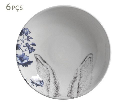 Jogo de Pratos Fundo Coup Stoneware Toile, white | WestwingNow