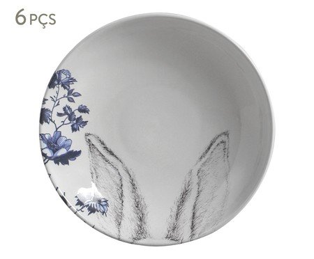 Jogo de Pratos Fundo Coup Stoneware Toile | Westwing