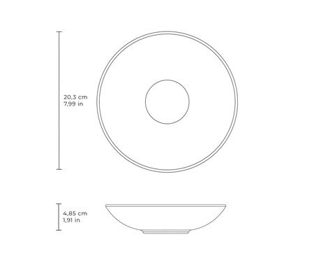 Jogo de Pratos Fundo Coup Stoneware Toile | Westwing