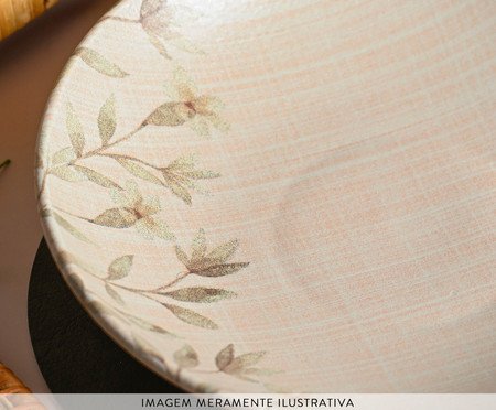 Jogo de Pratos Fundo Coup Stoneware Entre Laços | Westwing