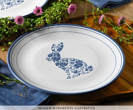 Jogo de Pratos Raso Coup Stoneware Toile | Westwing