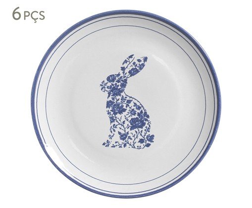 Jogo de Pratos Raso Coup Stoneware Toile, white | WestwingNow