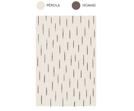 Tapete Granizo Pérola e Cinza Quente | Westwing