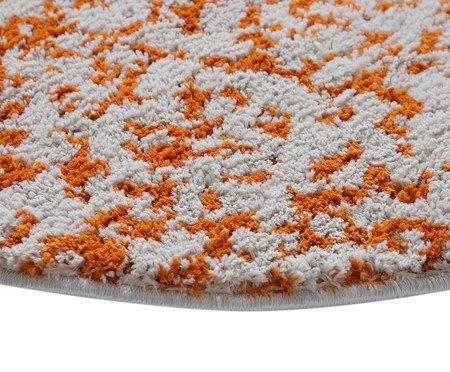 Tapete Redondo Brisa Pérola e Açafrão | Westwing