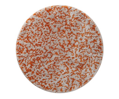 Tapete Redondo Brisa Pérola e Açafrão, yellow | WestwingNow