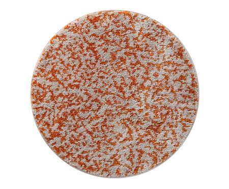 Tapete Redondo Brisa Pérola e Açafrão | Westwing