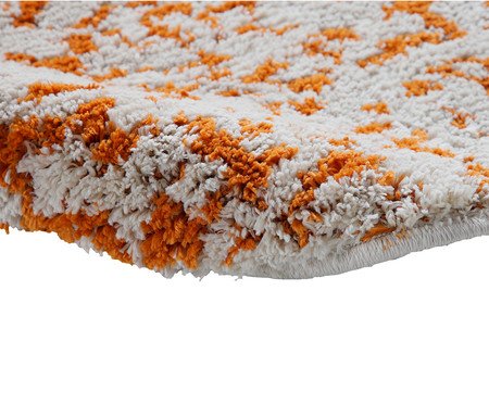 Tapete Redondo Brisa Pérola e Açafrão | Westwing