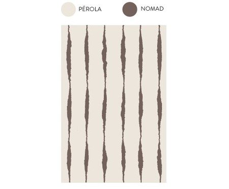 Tapete Ritmo Pérola e Cinza Quente | Westwing