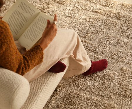 Tapete Jazz Trama Pérola e Bege | Westwing