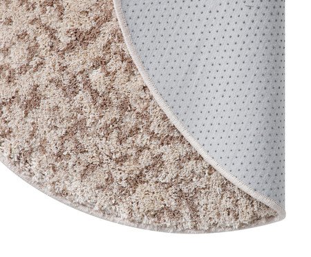 Tapete Redondo Brisa Pérola e Bege | Westwing