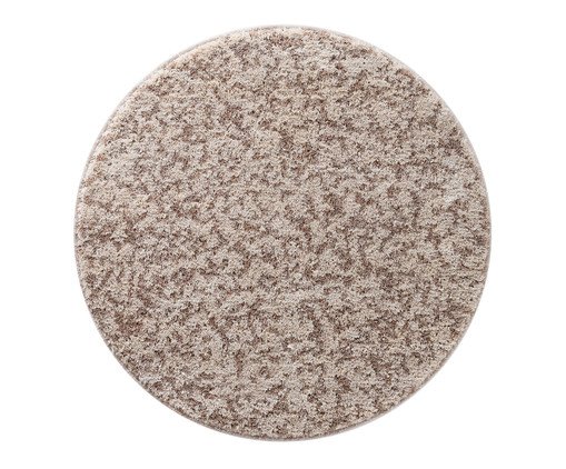 Tapete Redondo Brisa Pérola e Bege, Natural | WestwingNow