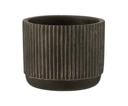 Cachepot Line Preto | Westwing