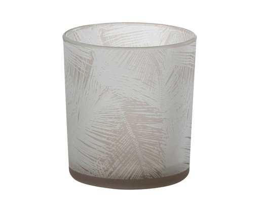 Castiçal Folhas Aracaê, beige | WestwingNow