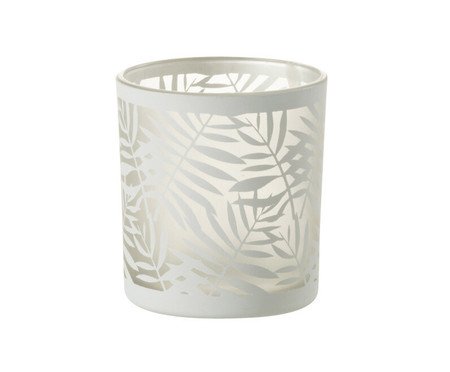 Castiçal Folhas Guaraciara Branco | Westwing