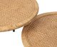 Jogo de Mesas Laterais em Bamboo Natural, Natural | WestwingNow