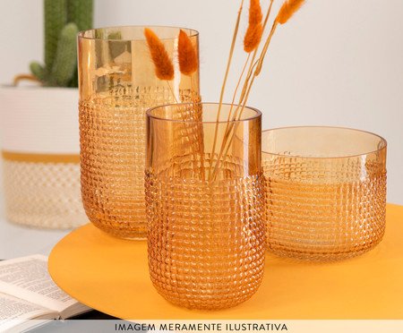 Vaso Pattern Âmbar | Westwing