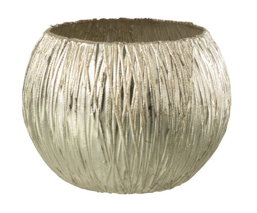 Castiçal Lines Juruna Prata, silver or metallic | WestwingNow