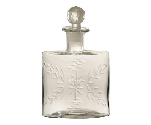 Garrafa Iguaba Quadrada, transparent | WestwingNow