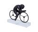 Escultura Homem na Bicicleta Atiara, black | WestwingNow