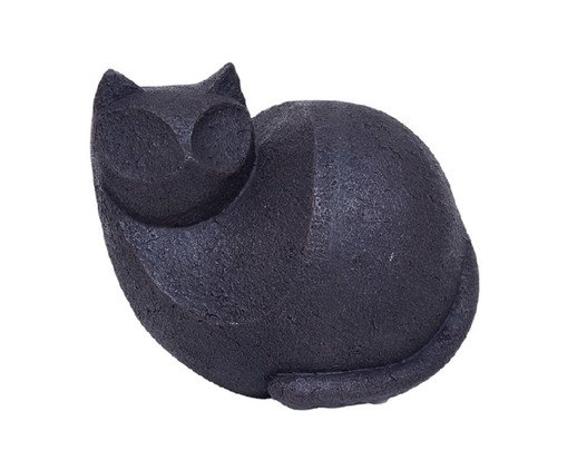 Escultura Gato Preto, black | WestwingNow