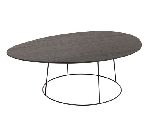 Mesa de Centro Piraju Oval, brown | WestwingNow