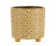 Cachepot Flower Ocre, yellow | WestwingNow