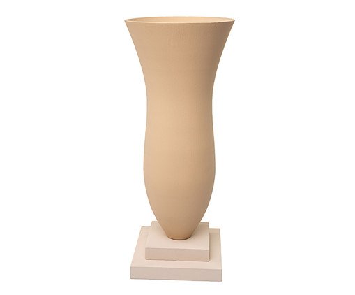 Vaso Cálice Cajaty com Base Bege, beige | WestwingNow