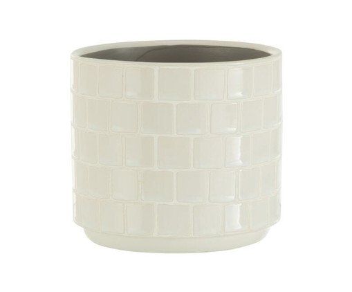 Cachepot Azulejo Obitã, white | WestwingNow
