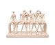 Escultura Figuras Sentadas no Banco, beige | WestwingNow