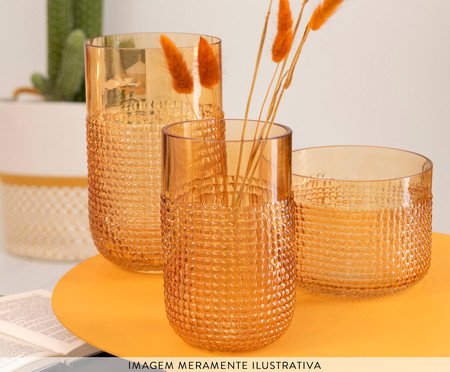 Vaso Pattern Âmbar | Westwing