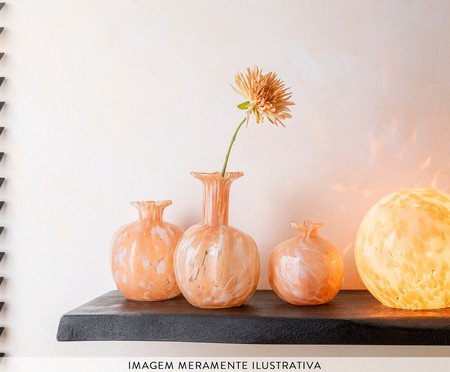 Vaso Melissa Bege - 14cm | Westwing