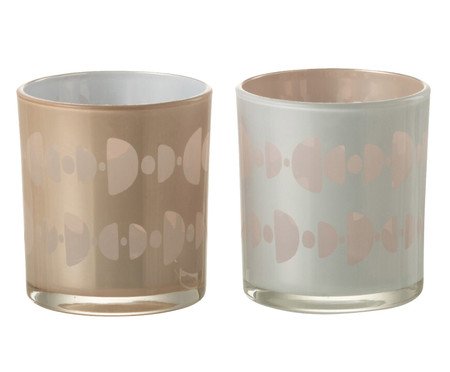 Jogo de Castiçais Moon | Westwing