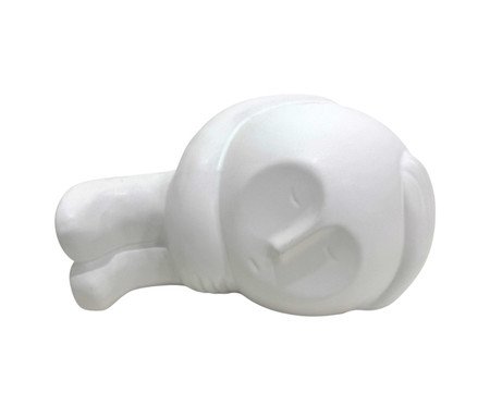 Escultura Max deitado Branco | Westwing