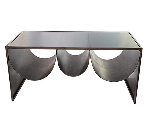 Mesa de Centro com Porta-Revisteiro, black | WestwingNow