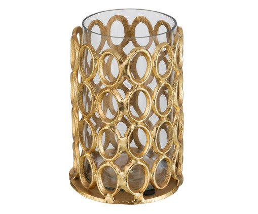 Vaso Rings Maceió, gold | WestwingNow
